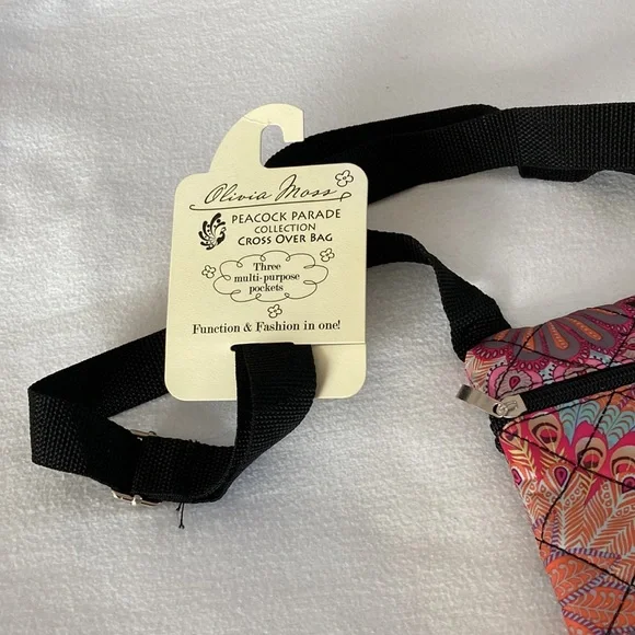 Cross Over Bag Peacock Parade Collection NWT - Picture 3 of 5